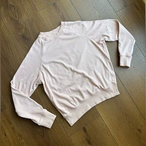 Spiritual Gangster Cream/Pale Pink Crewneck Sweatshirt
